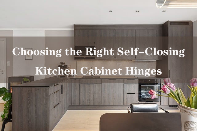 Choosing the Right Self-Closing Kitchen Cabinet Hinges