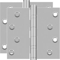 Stainless Steel Door Hinges with Ball Bearing | Silver