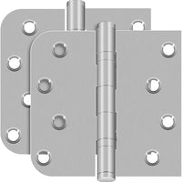 4 Inch Stainless Steel Ball Bearing Door Hinges with Square & Round Corners