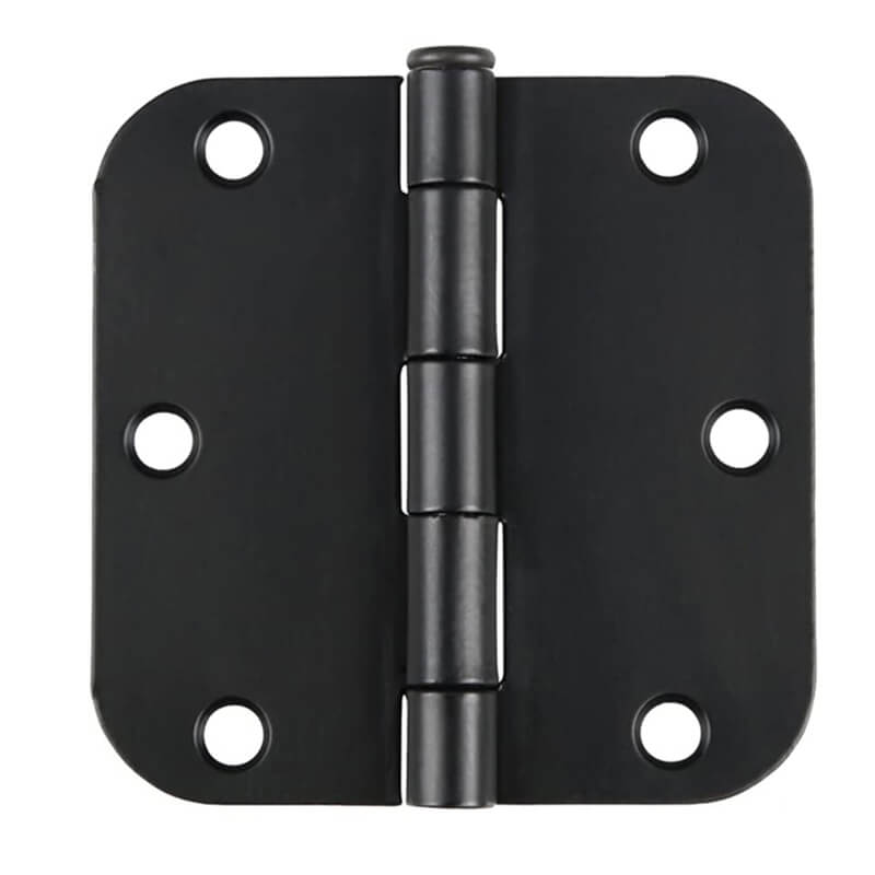 3.5" x 3.5" Plain Bearing 5/8" Radius Mortise Door Hinge - Wholesale